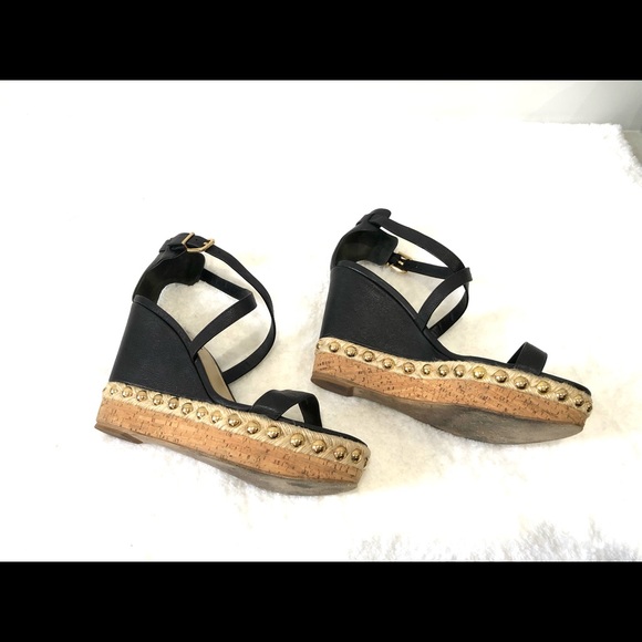 Via Spiga Cork Bottom Wedge Sandals; Size: 10.5 - Picture 2 of 3